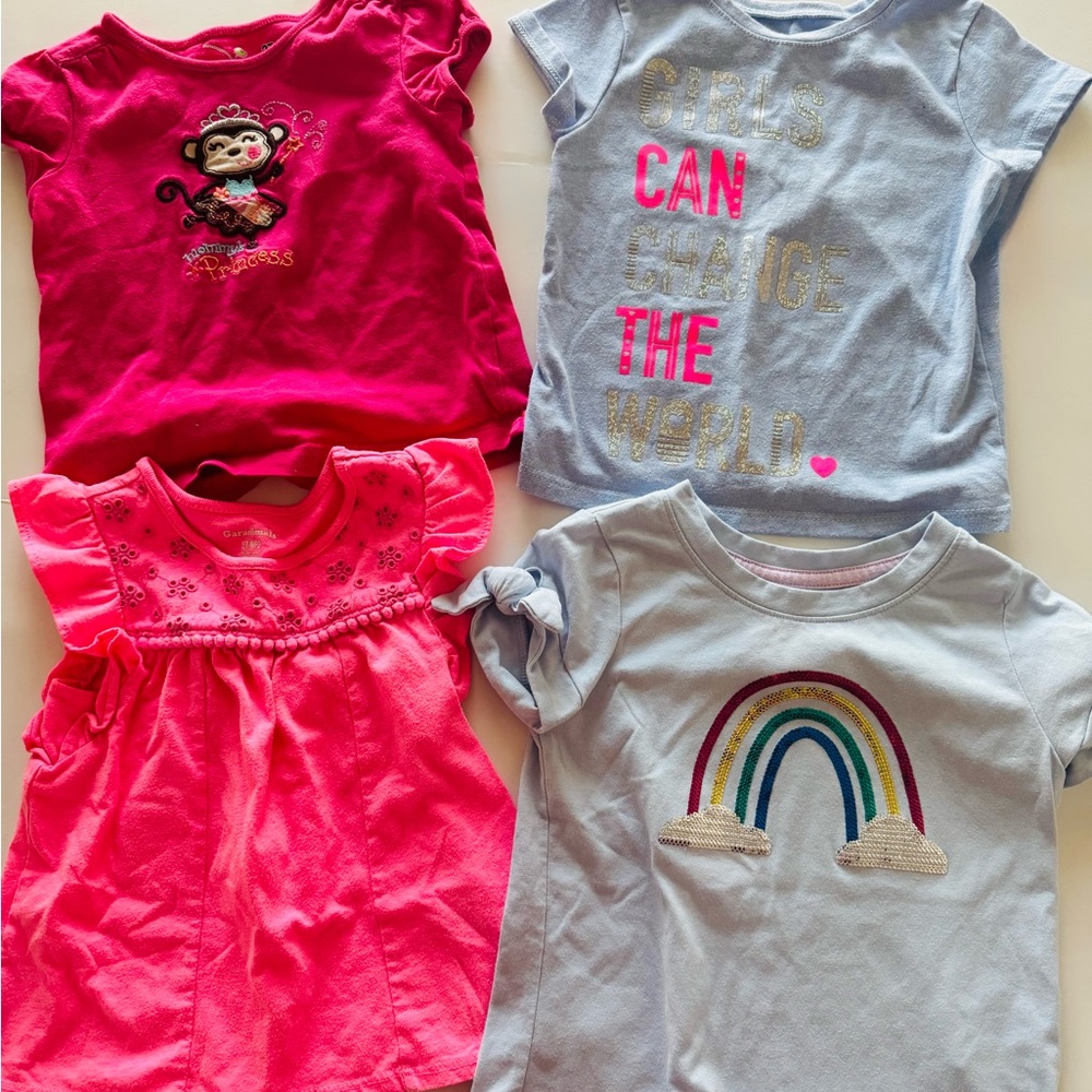 Colorful Graphic T-Shirts for Kids Size 2T